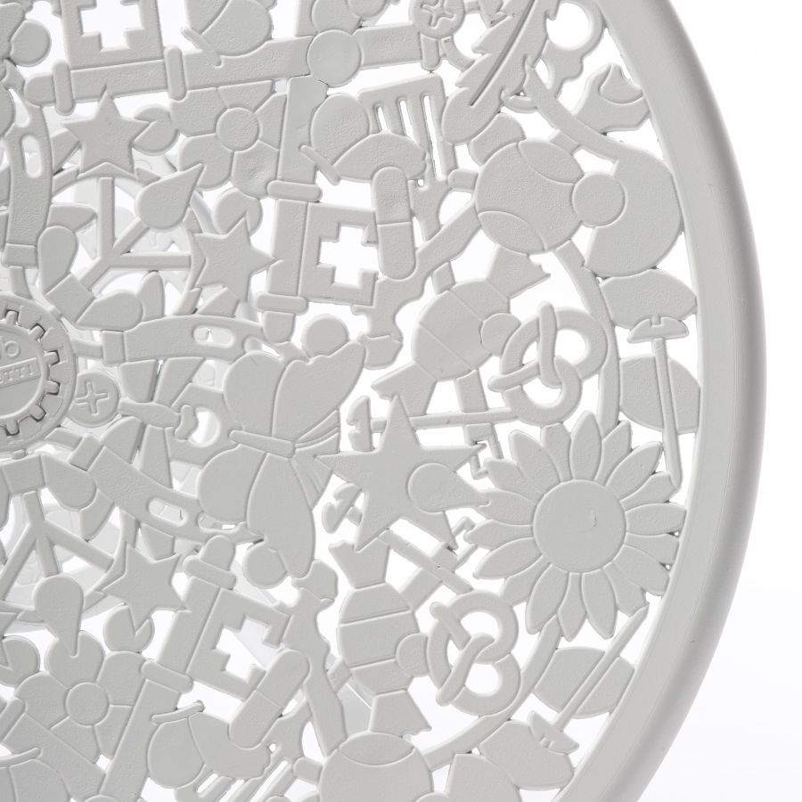 ALUMINIUM Outdoor TABLE Industry Collection by Seletti #WHITE