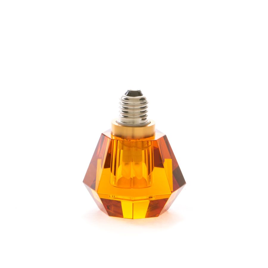 Spot Crystal Led light bulb Crystaled by Seletti #Amber