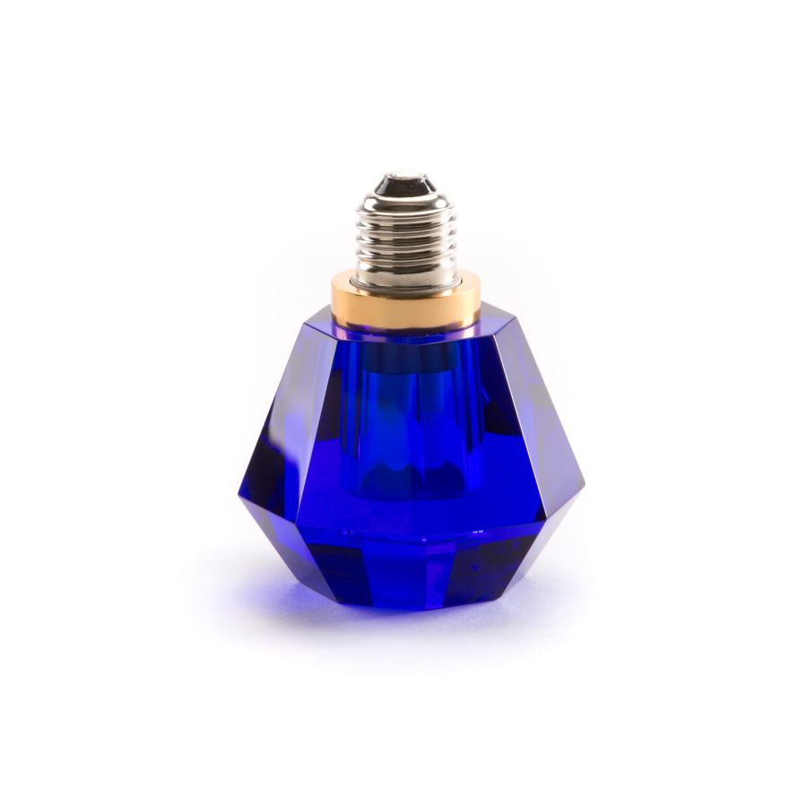 Spot Crystal Led light bulb Crystaled by Seletti #Blue