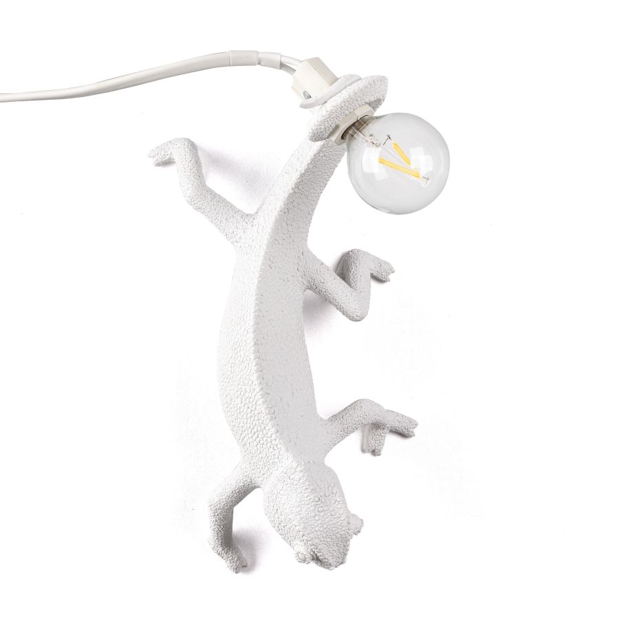 Resin LED Lamp Chameleon Lamp Going Down by Seletti #Plug