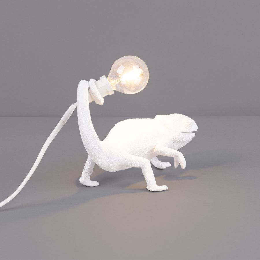 Resin LED Lamp Chameleon Lamp Still by Seletti #Plug