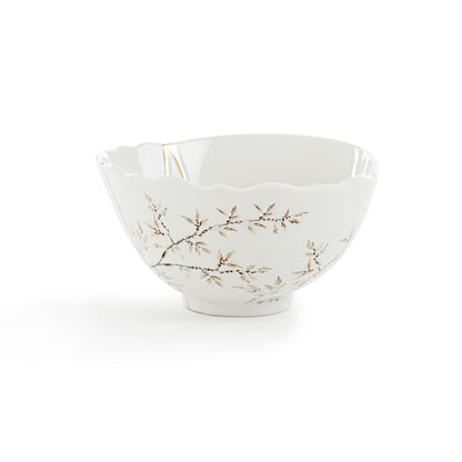 Porcelain and gold plated Bowl Kintsugi by Seletti #No.1