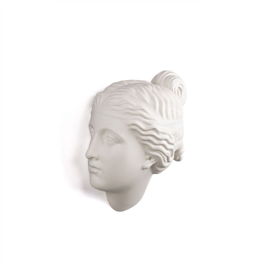 Porcelain Decorative Object Memorabilia Mvsevm Nymph Head by Seletti