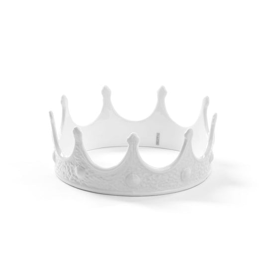 Porcelain Decorative Object Memorabilia My Crown by Seletti #White