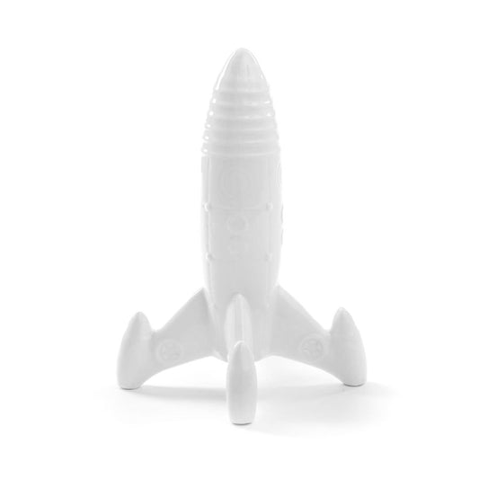 Porcelain Decorative Object Memorabilia My Spaceship by Seletti #White