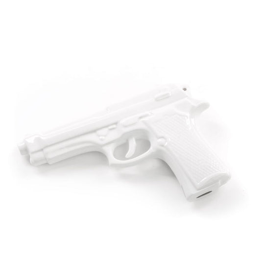 Porcelain Decorative Object Memorabilia My Gun by Seletti #White