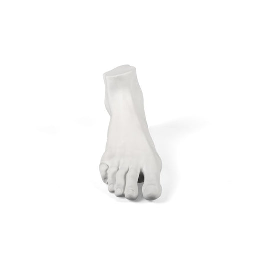 Porcelain Decorative Object Memorabilia Mvsevm Male Foot by Seletti