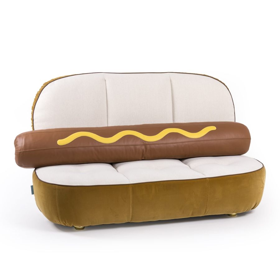 Fabric Sofa Hot Dog by Seletti