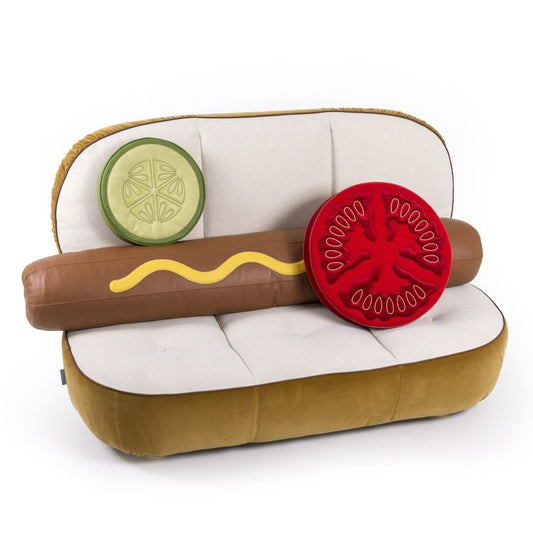 Fabric Sofa Hot Dog by Seletti