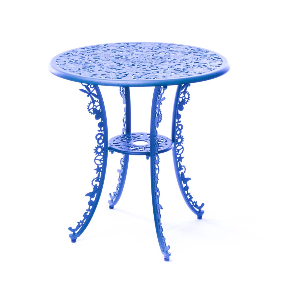 ALUMINIUM Outdoor TABLE Industry Collection by Seletti #SKY BLUE