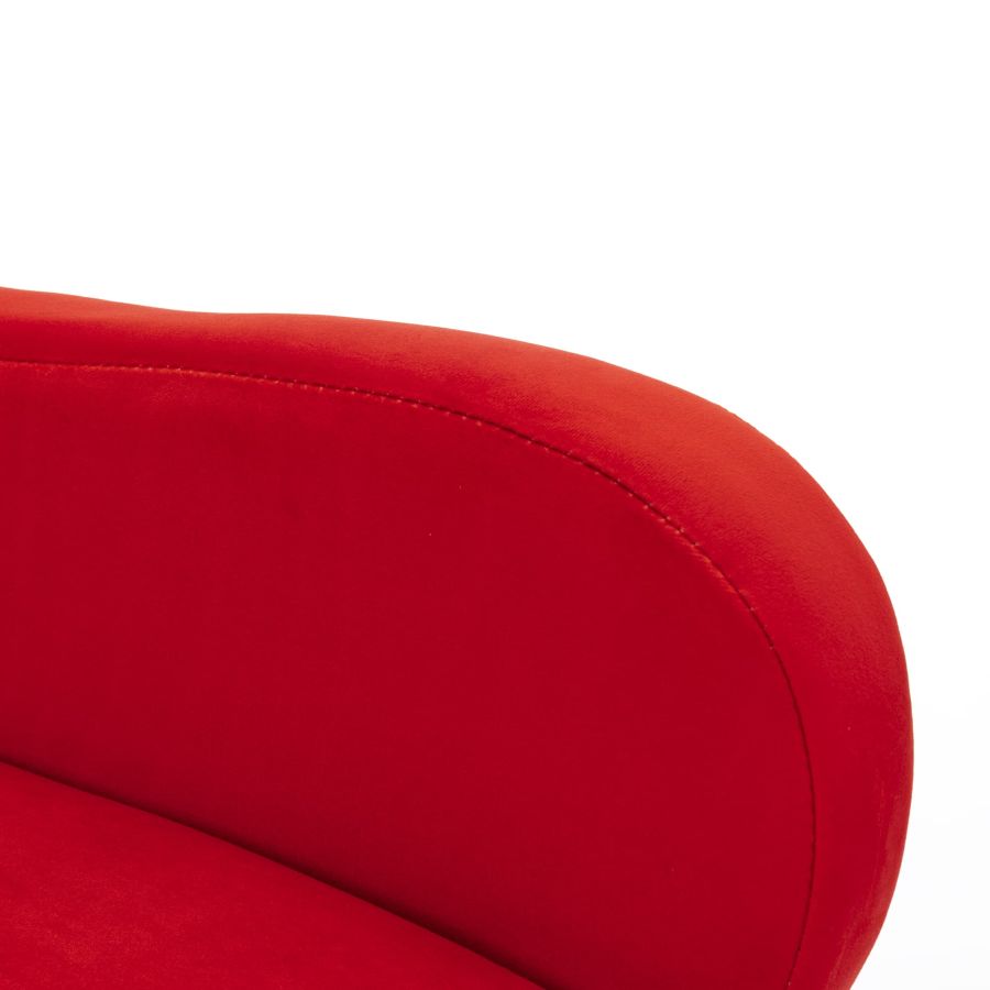 Fully Upholstered Fabric Armchair Revolver by Seletti