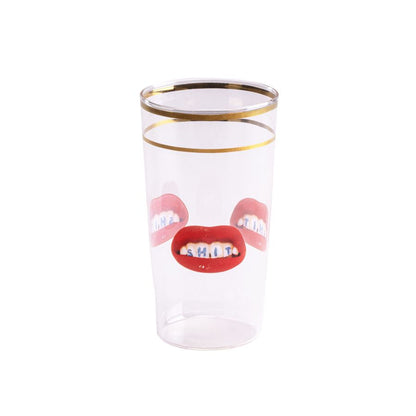 Borosilicate Glass Glass Shit by Seletti