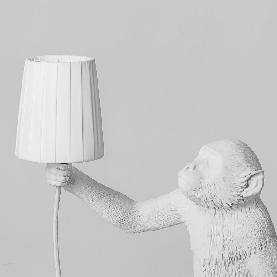 Monkey Lampshade by Seletti #White