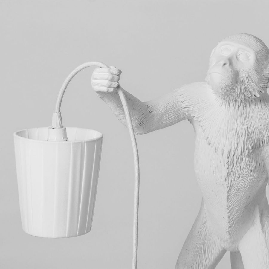 Monkey Lampshade by Seletti #White