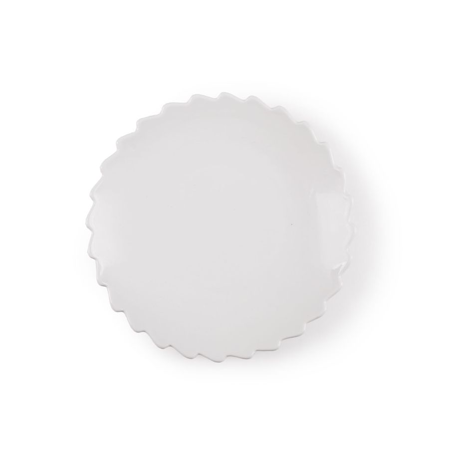 Porcelain Salad Plate Set Machine Collection by Seletti