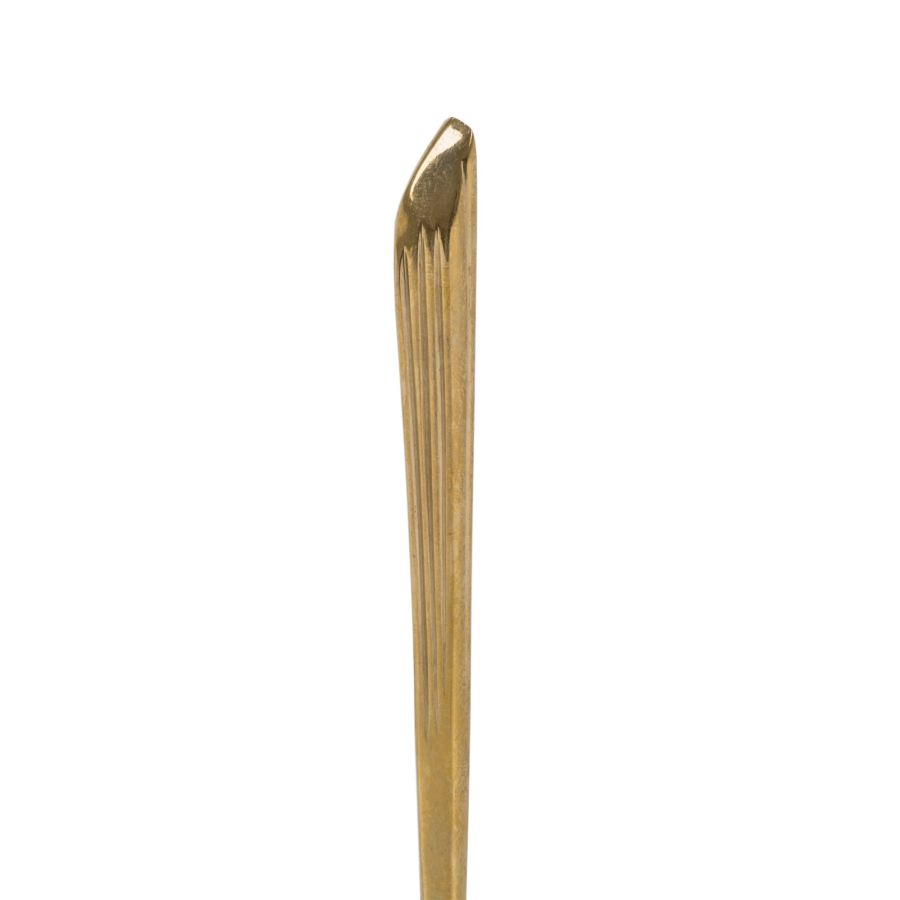 Brass Chopstick Cosmic Diner Quasar Chopstick by Seletti