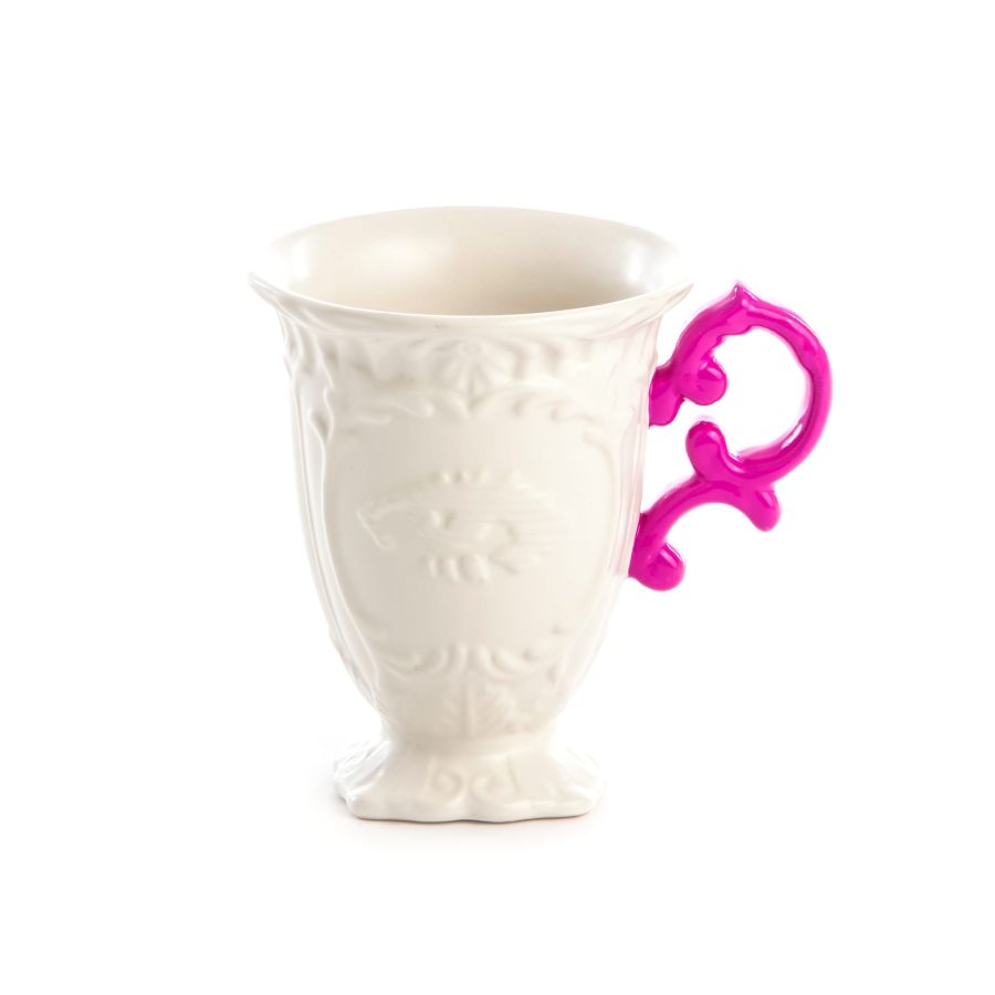 Fine Porcelain Mug I-WARES by Seletti #Fuchsia