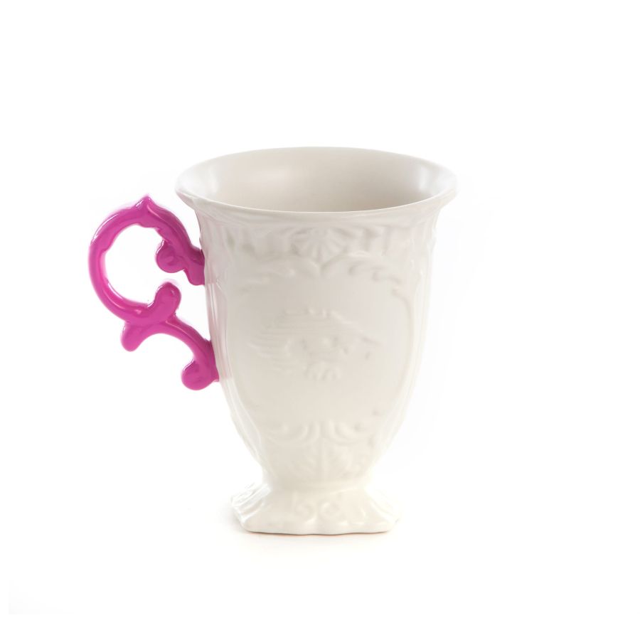 Fine Porcelain Mug I-WARES by Seletti #Fuchsia