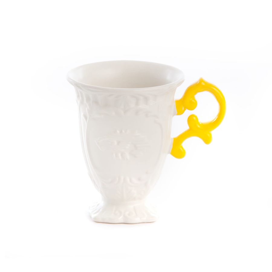 Fine Porcelain Mug I-WARES by Seletti #Yellow