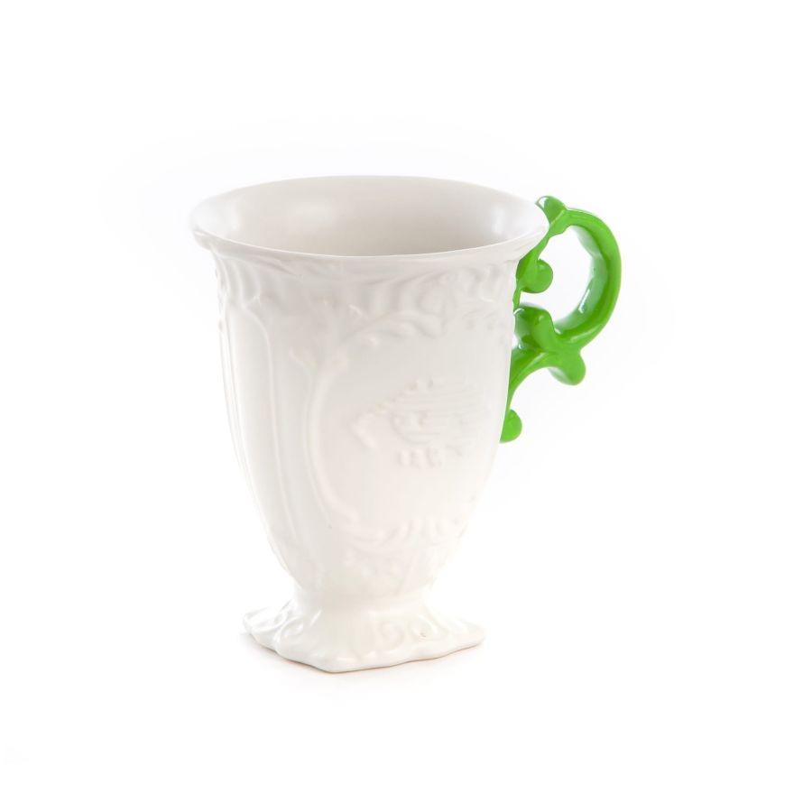 Fine Porcelain Mug I-WARES by Seletti #Green