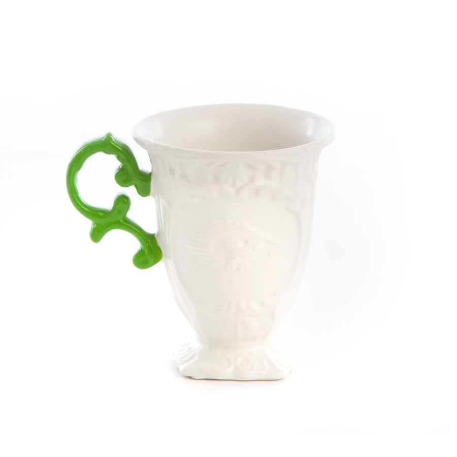 Fine Porcelain Mug I-WARES by Seletti #Green