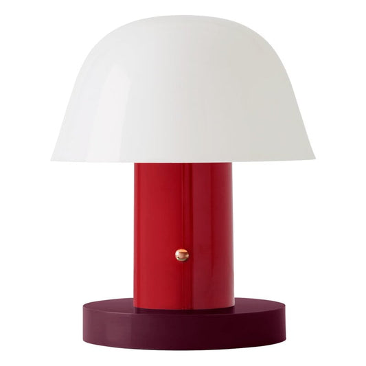 Setago JH27 table lamp by &Tradition #maroon - grape #