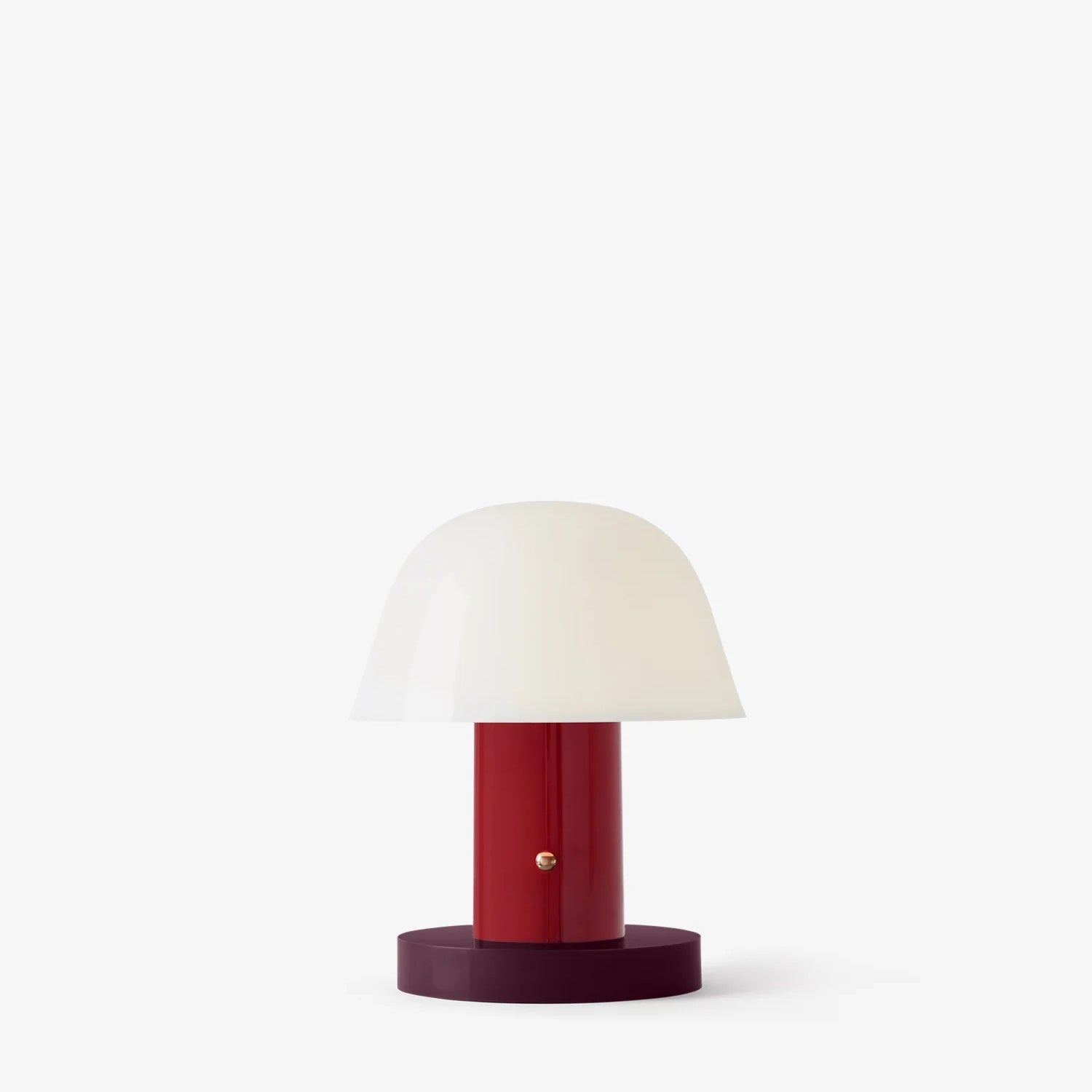 Setago Portable Table Lamp Jh27 by &Tradition #Maroon & Grape