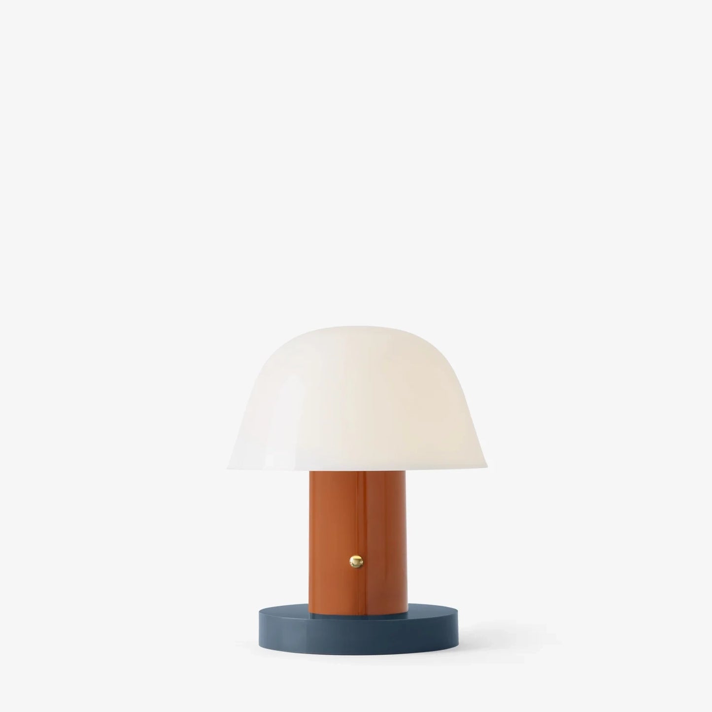 Setago Portable Table Lamp Jh27 by &Tradition #Rust & Thunder