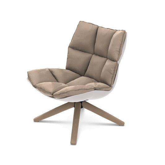 Husk H1G Swivel Armchair - B&B Italia