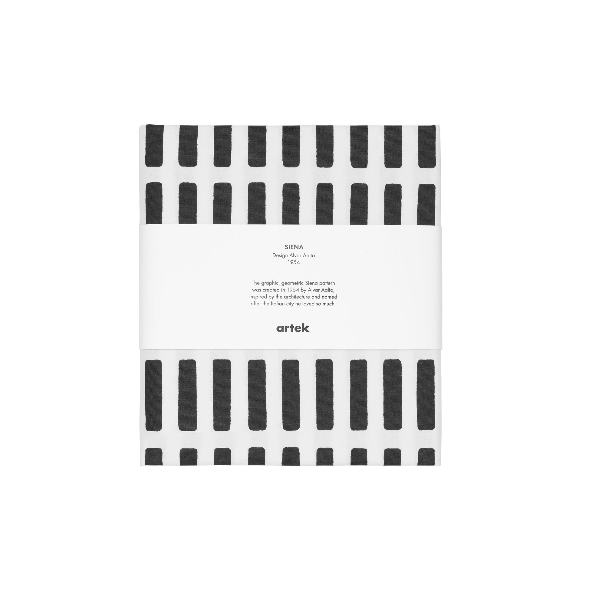 Artek Siena Fabric, cotton — white/black