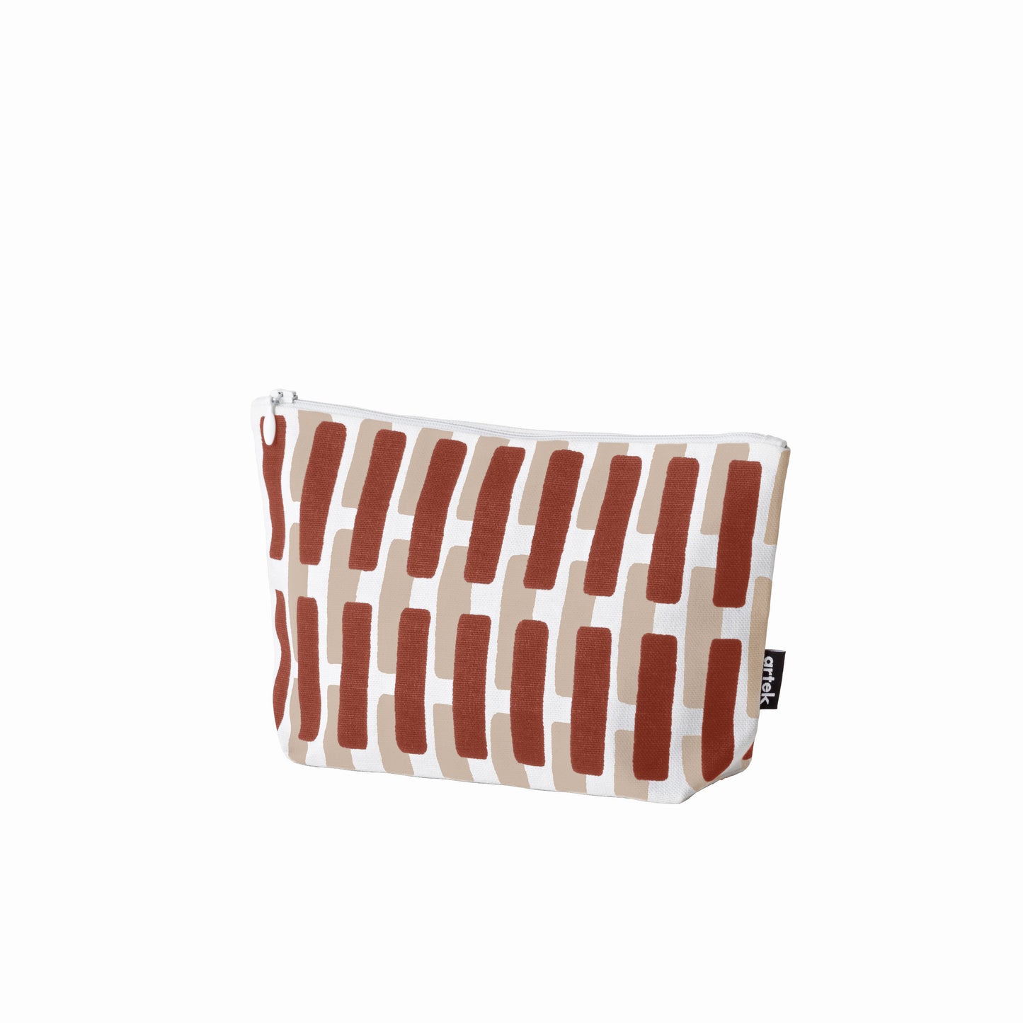 Artek Siena Pouch — brick red/sand shadow
