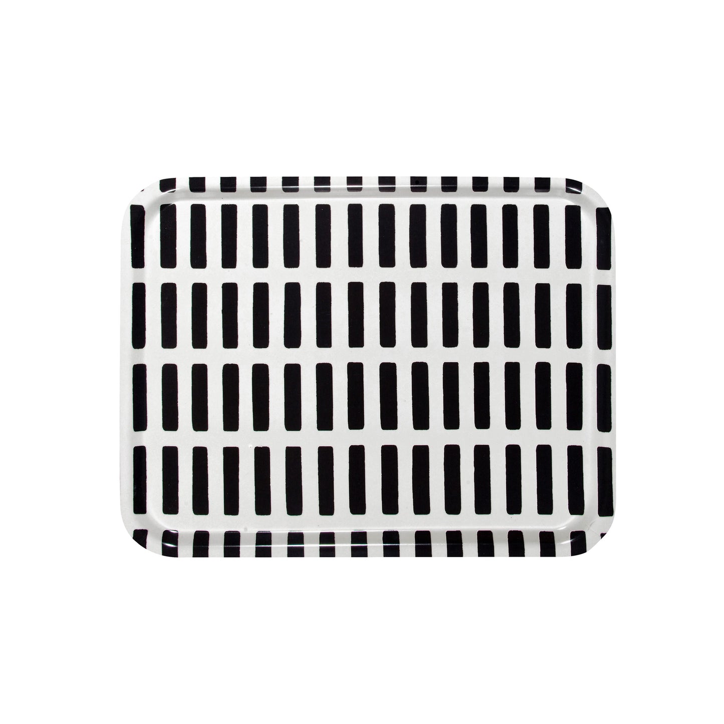 Artek Siena Tray, large — white/black