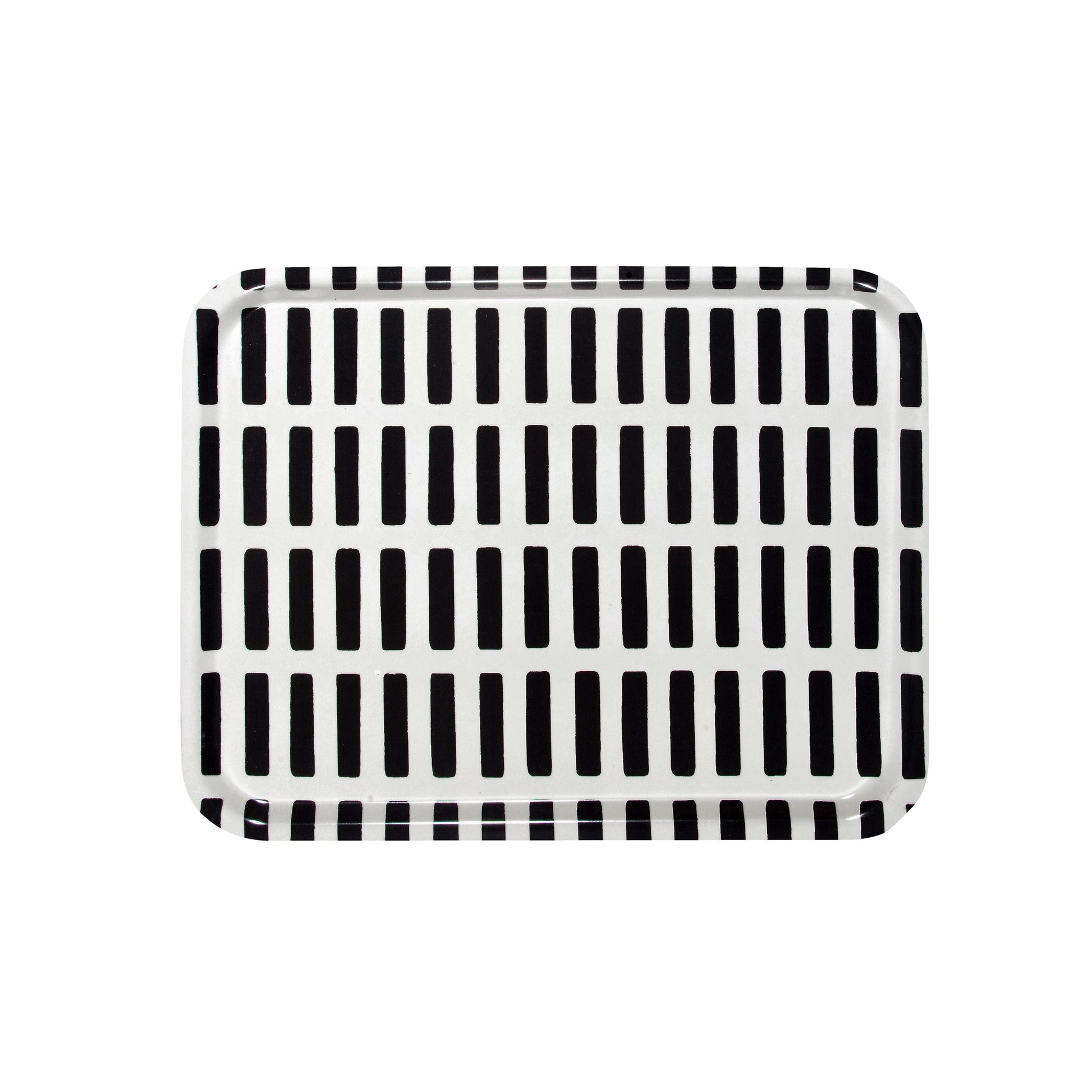Artek Siena Tray, large — white/black
