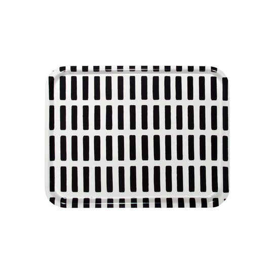 Artek Siena Tray, large — white/black