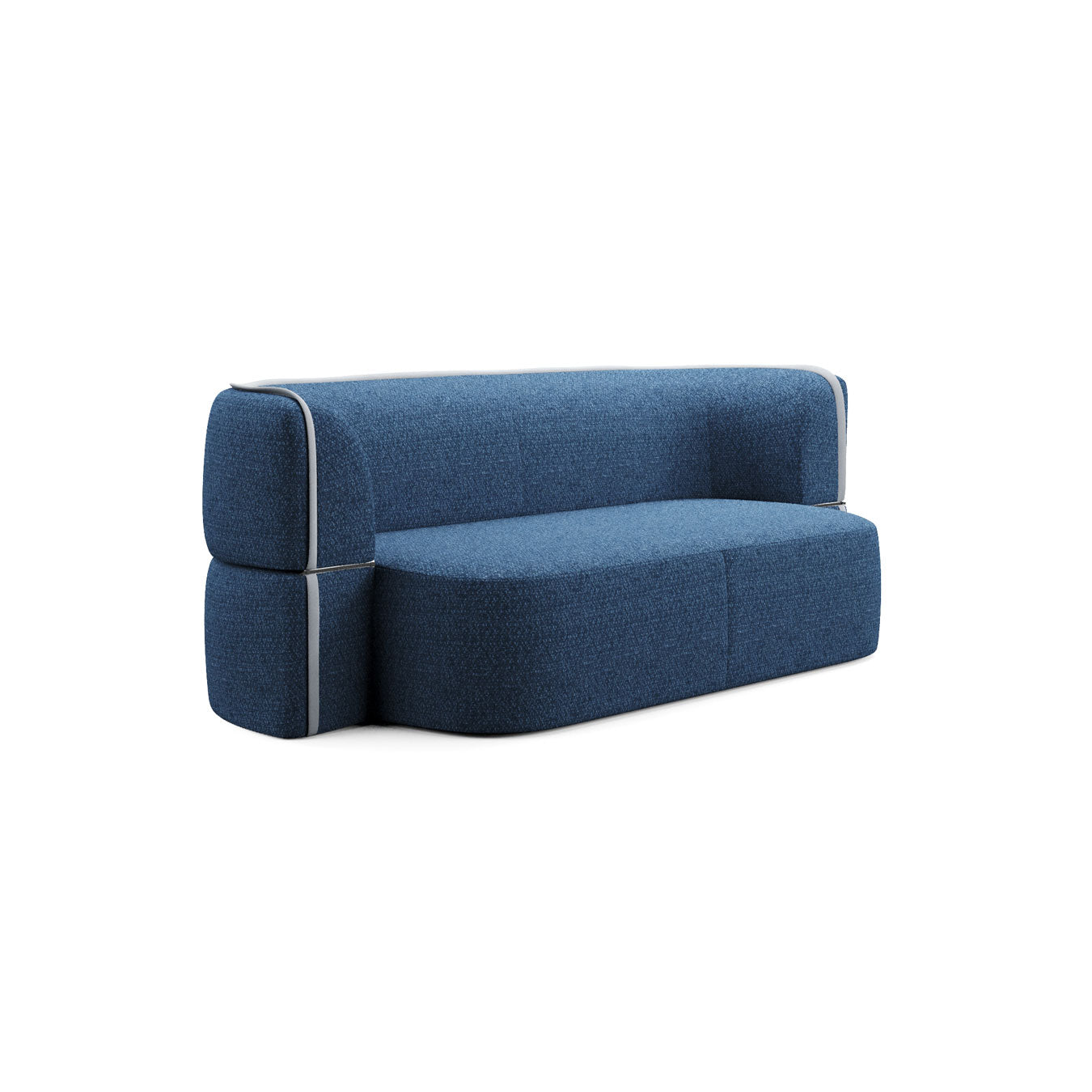 Soft Island - Convertible Fabric Sofa by Liu Jo Living Collection #Fluffy 14 / XRay 04