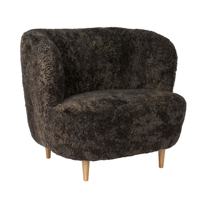 STAY Lounge Chair - Large, Wooden legs