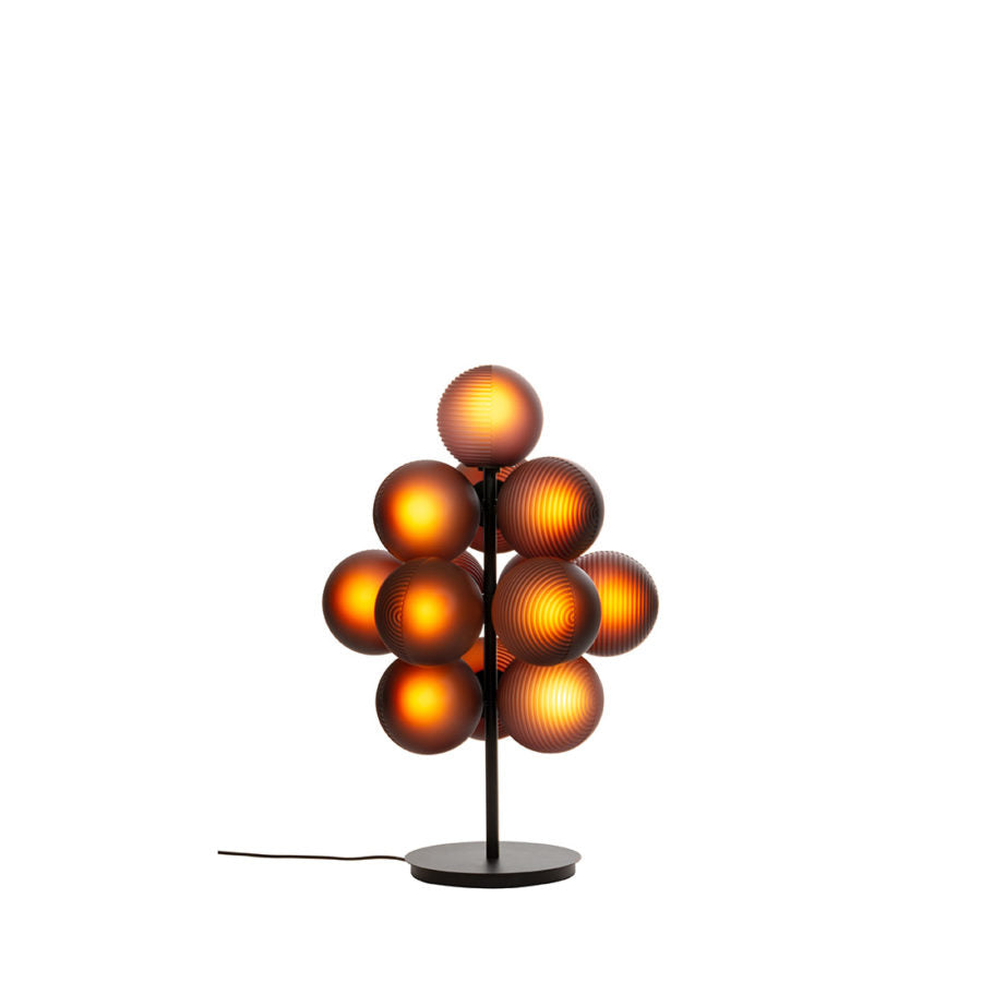 Stellar Grape Small - Blown Glass Table Lamp by Pulpo #Aubergine