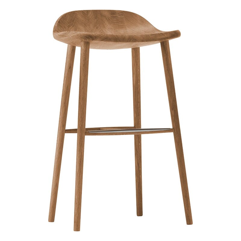 Miss Holly bar chair by Stolab #oiled oak #