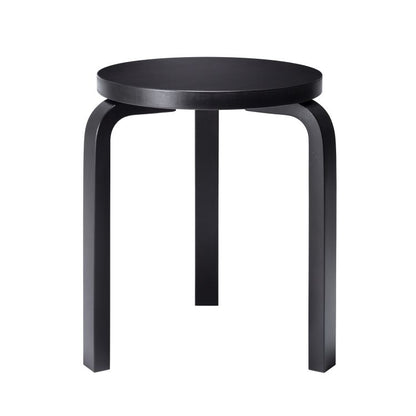 STOOL 60 - 3 legs - Stackable wooden stool