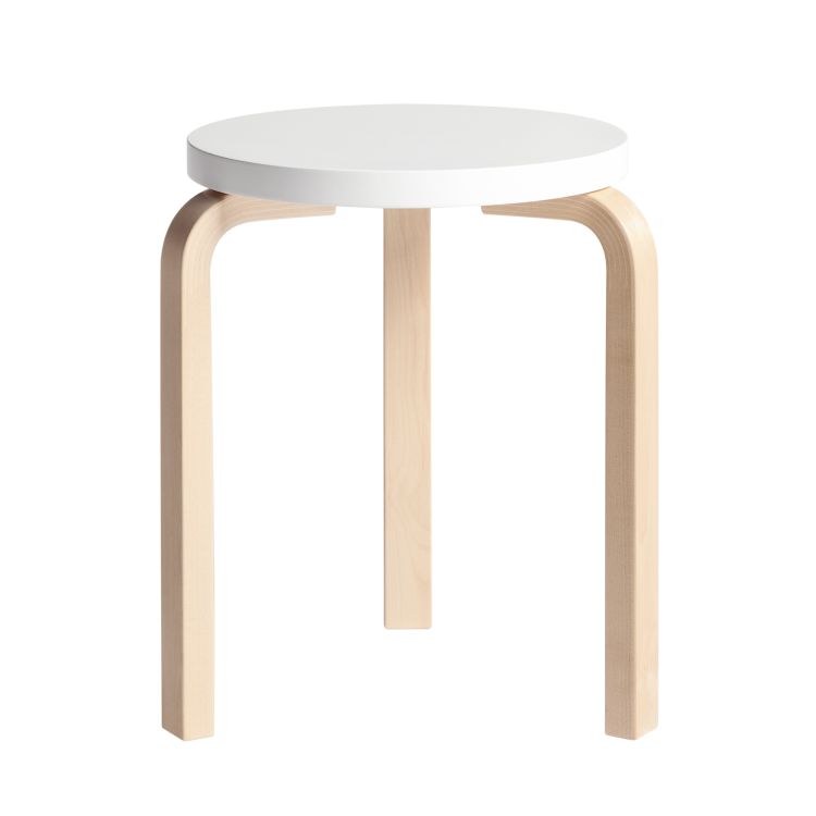 STOOL 60 - Stackable wooden stool