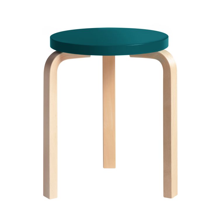 STOOL 60 - Stackable wooden stool