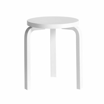 STOOL 60 - 3 legs - Stackable wooden stool