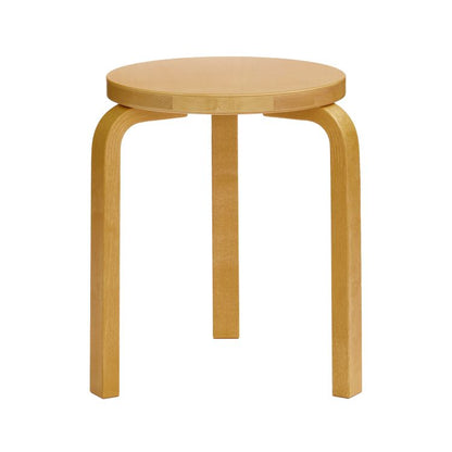 STOOL 60 - 3 legs - Stackable wooden stool