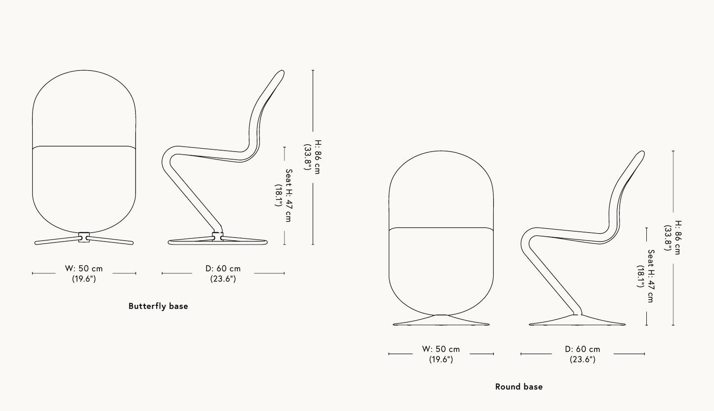 System 1-2-3 Dining Chair Standard