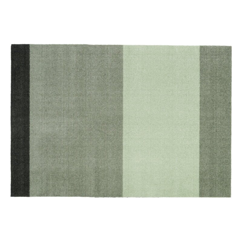 Stripes horizontal rug by Tica Copenhagen #60 x 90 cm, green #