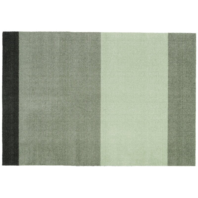 Stripes horizontal rug by Tica Copenhagen #90 x 130 cm, green #