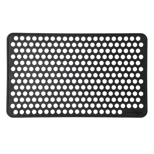 Dot doormat by Tica Copenhagen #45 x 75 cm, black #