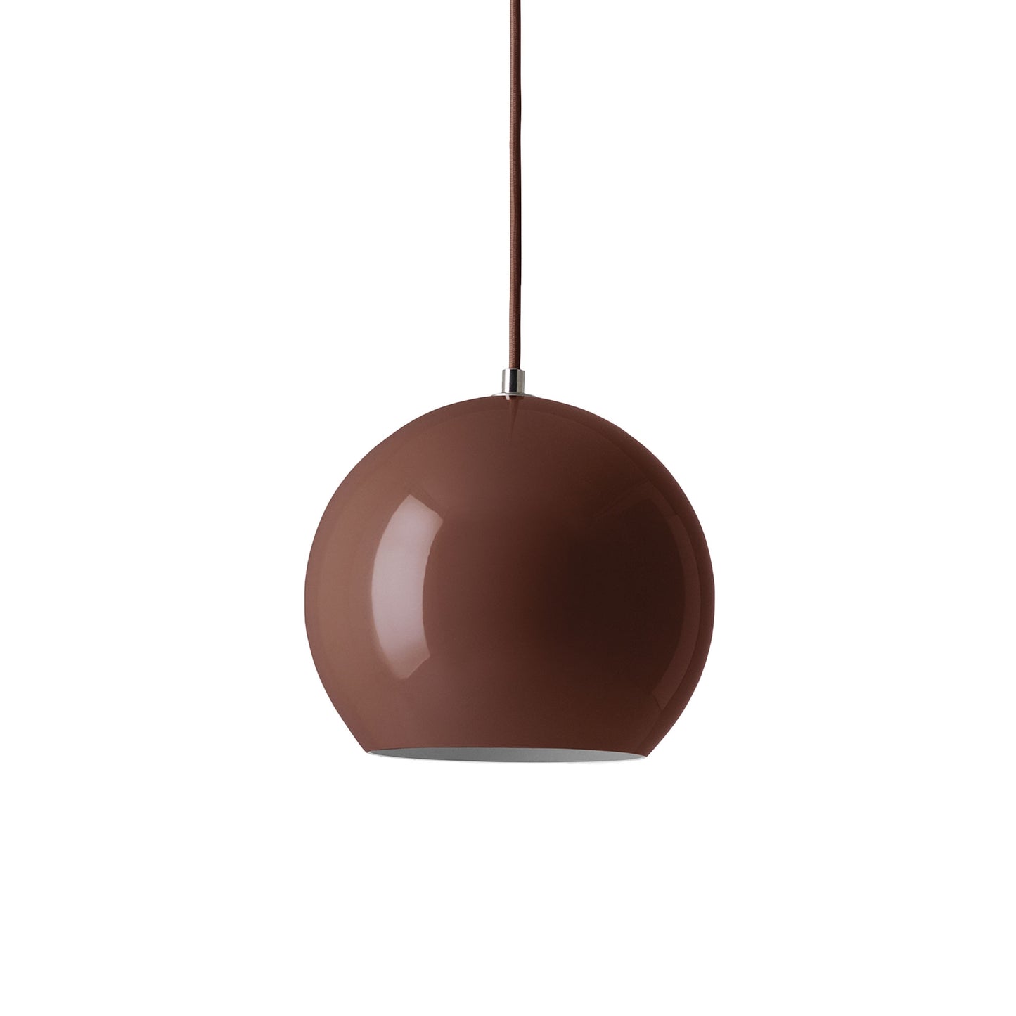 Topan VP6 Pendant Lamp by &tradition #Maroon