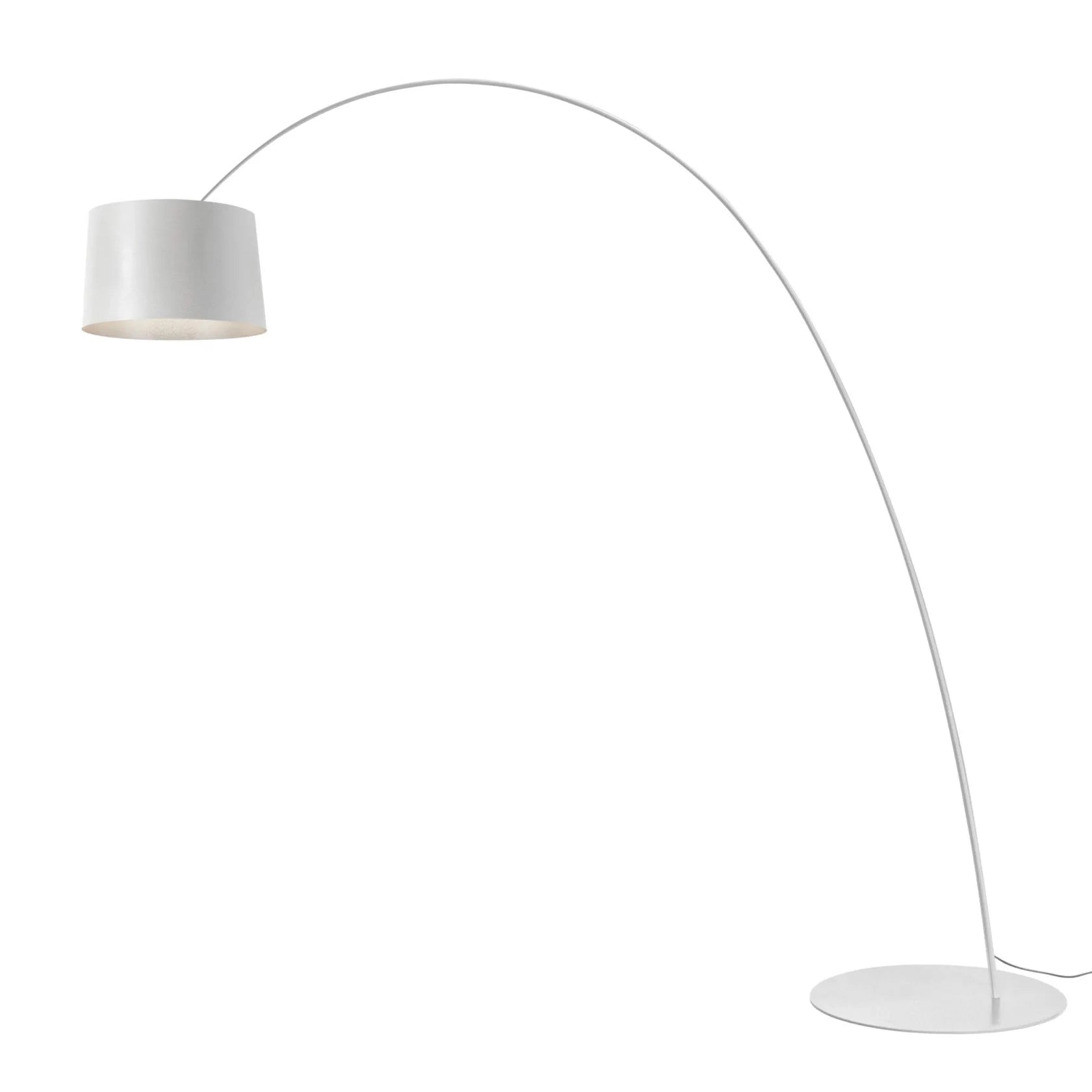 Twiggy Elle - Led Composite Material Arc Lamp by Foscarini #White