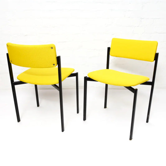 Artek #092 Kiki Chair — black/yellow